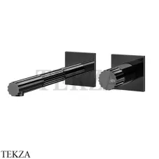 Gessi Incastri Смеситель для раковины, внешняя часть 75088-706, Black Metal PVD