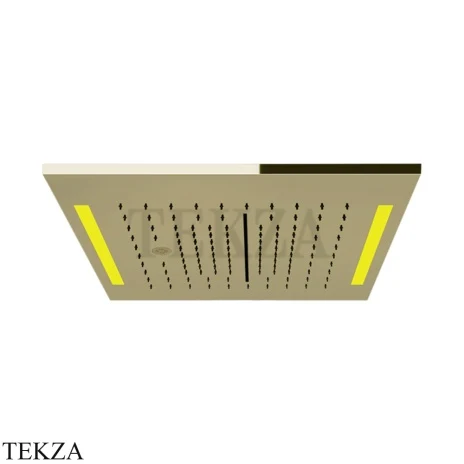 Gessi COLOUR Накладная душевая панель 350, 4 функции 57876-710, Brass PVD