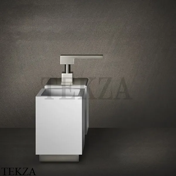 Gessi Rettangolo Стакан для щеток настенный, композит черный 20808-031, хром глянец