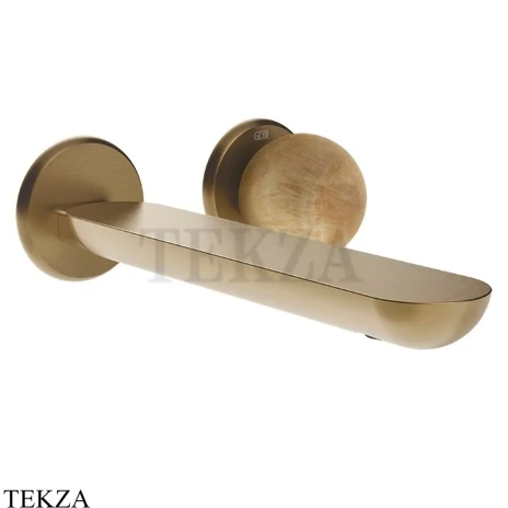Gessi Perle Смеситель для раковины, внешняя часть 74388-726, бронза Brushed