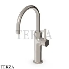 Zucchetti Pan Смеситель для раковины высокий, с донным клапаном ZP6585.C3, brushed nickel