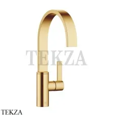 Dornbracht MEM BAR TAP Смеситель для кухни однорычажный 33800682-28, латунь сатин Brushed (23kt Gold)