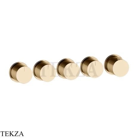 Gessi Habito Bath-shower Термостат на 4 потока, внешняя часть 63438-735, Warm Bronze