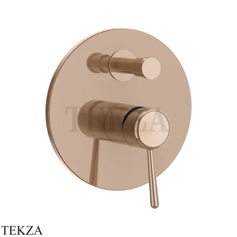 Gessi Goccia Смеситель для душа, 2 потока, внешняя часть 44678-030, Copper PVD