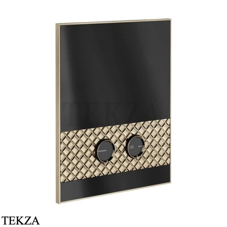 Gessi Pelle Tresse Клавиша смыва для инсталляции Viega prevista, 78821-149, Finox Brushed Nickel