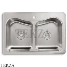 Kohler Staccato Мойка для кухни с 1 отв. под смеситель K-3369-1-NA, нержавеющая сталь Kohler Staccato Мойка для кухни с 1 отв. под смеситель K-3369-1-NA, нержавеющая сталь