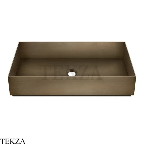 Gessi INGRANAGGIO TOTAL LOOK Умывальник на столешницу 54606-791, Deep Bronze Brushed PVD