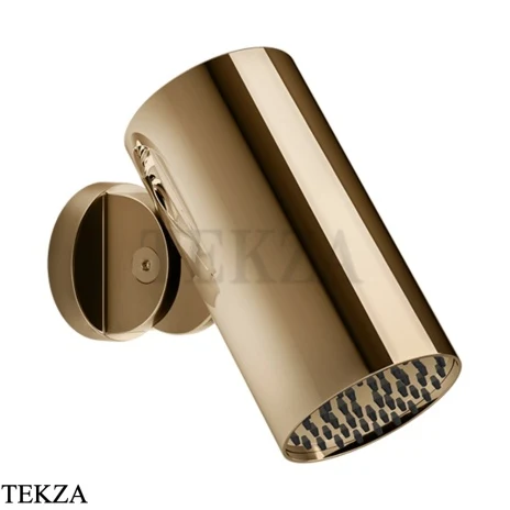 Gessi SPOTWATER Душевая головка для настенного крепления, ливень 57263-735, Warm Bronze PVD