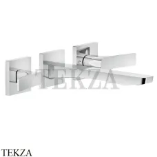 Gessi RILIEVO Смеситель для раковины на 3 отверстия, внешняя часть 59090-031, хром глянец