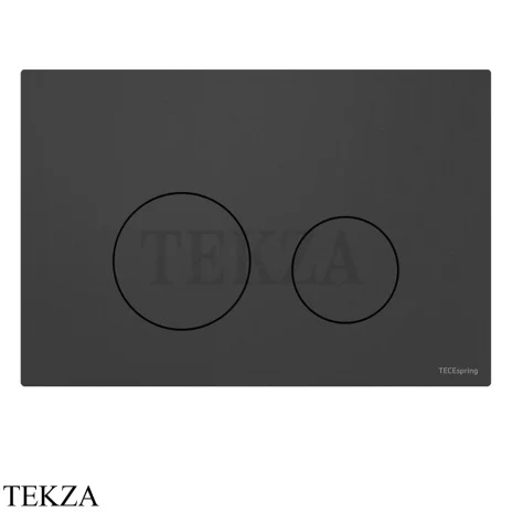 TECEspring Панель смыва для унитаза S240925, черный матовый