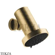 Gessi 316 SPOTWATER TRAME Душевая головка настенная, 3 функции 57257-727, Brushed Brass Gessi 316 SPOTWATER TRAME Душевая головка настенная, 3 функции 57257-727, Brushed Brass
