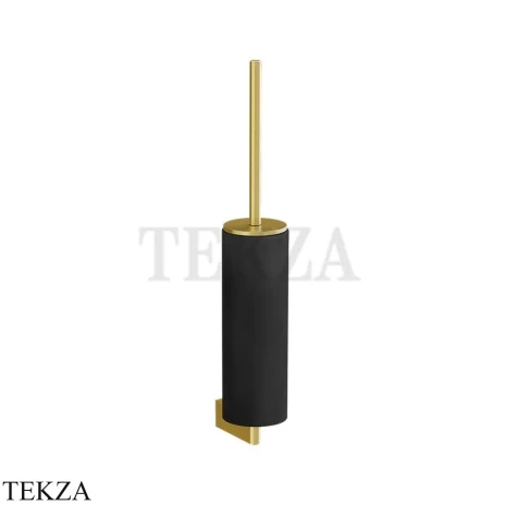 Gessi Origini Туалетный ершик настенный, черный 66420-716, Gold Br. PVD