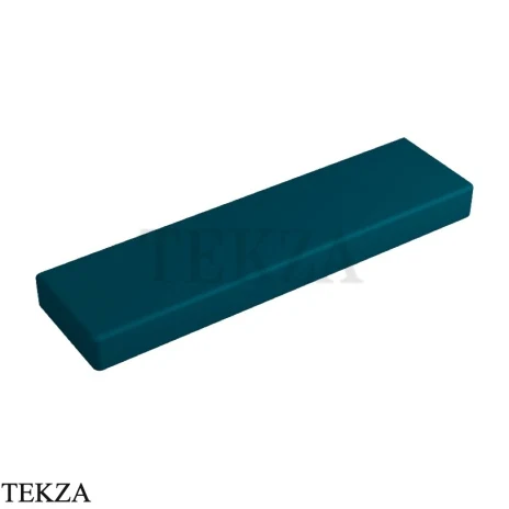 Flaminia Brick Slim полка настенная керамическая 54×14×5 см, петроль Petrolio матовый