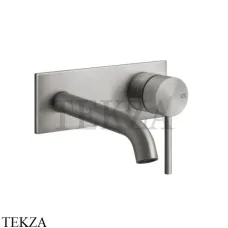 Gessi 316 TRAME Смеситель для раковины, внешняя часть, 11-14 см 54388-239, Steel Brushed Gessi 316 TRAME Смеситель для раковины, внешняя часть, 11-14 см 54388-239, Steel Brushed