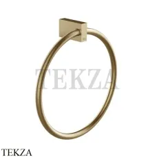 Gessi Rettangolo Держатель для полотенца кольцевой 20909-726, Warm Bronze Br.