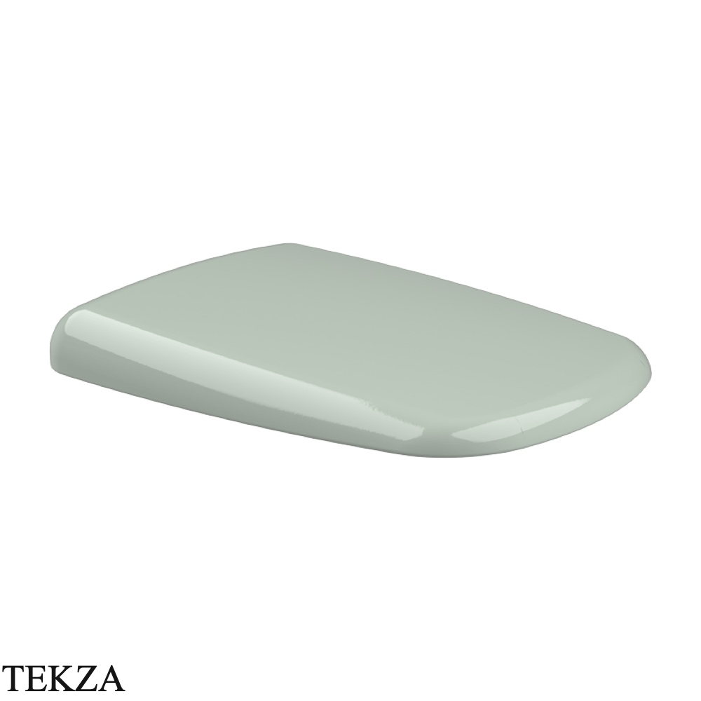 Flaminia MONO сиденье с крышкой и микролифтом 35×45,5×6,3 см, зелёный Verde Giada глянец