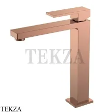 Boheme Qubic Смеситель для раковины высокий, без гарнитура 472-CB, Copper Brushed