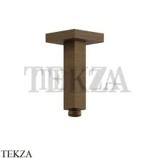 Newform Кронштейн для душа квадрат потолочный L=120 28152.47.083, Groove Bronze