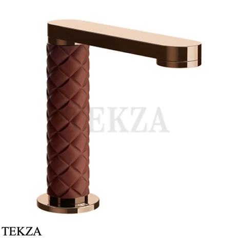 Gessi Pelle Tresse Излив для раковины на борт 78421-444, Red Cherry/ Copper PVD