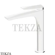 Newform Delta Zero Смеситель для раковины средний, без гарнитура 72214.01.014, белый матовый