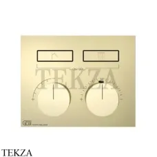 Gessi HI-FI Термостатический смеситель на 2 потока, внешняя часть 63004-710, Brass PVD