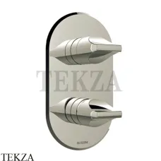 Bossini  APICE Смеситель для душа, 2,3,4,5 потока, внешняя часть Z00501.094, никель Brushed