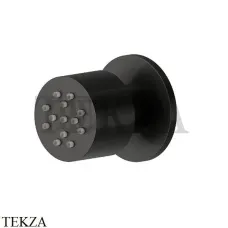 Newform Боковая регулируемая круглая форсунка 553.M0.077, Carbon Satin
