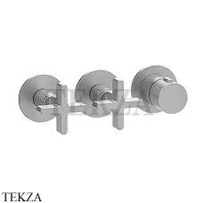 Gessi INCISO SHOWER Термостатический смеситель, 2 потока, внешняя часть 58434-031, хром глянец