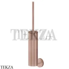 Newform X-Steel 316 Ершик настенный с держателем, сталь 73214X.59.067, PVD Brushed copper bronze