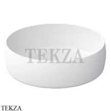 BETTE BetteLiv Чаша-раковина настольная стальная D32 см A242-000, белый глянец