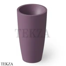 Dea Design Pedestal Basin Раковина напольная круглая Solid Surface DD2010 500 8, Lavender №8
