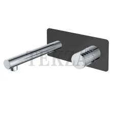 Boheme Stick Смеситель для раковины из стены, комплект Stick 125-BCR Black DIAMOND Chrome