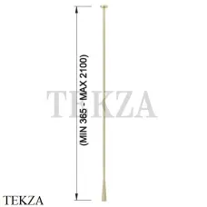 Gessi CONO Излив для раковины потолочный под размер 45199-727, Brushed Brass (снято с производства)