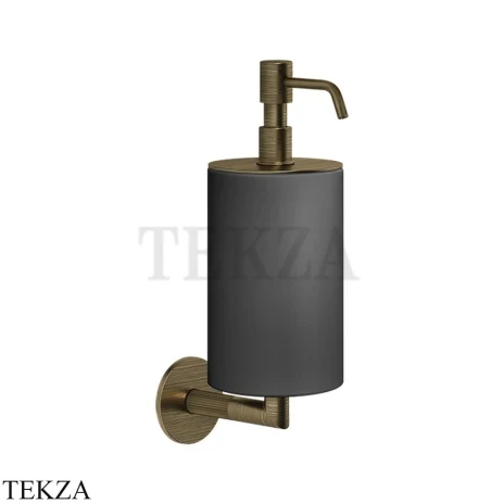 Gessi INGRANAGGIO Дозатор для жидкого мыла настенный черный 63814-713, Antique Brass