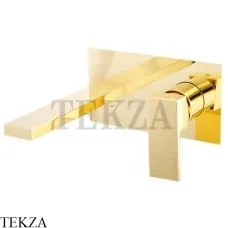 Migliore Kvant GOLD Смеситель для раковины, с встраиваемой частью 25396, золото глянец