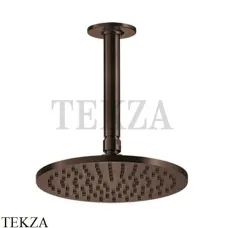 Gessi INCISO SHOWER Верхняя душевая лейка с кронштейном 58152-845, Dark Bronze