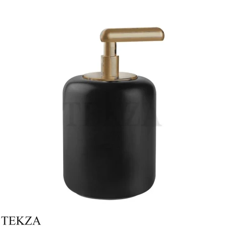 Gessi Goccia Дозатор для жидкого мыла, черная керамика 38038-791, Deep Bronze Br. PVD