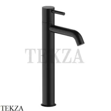 Fantini Nostromo Смеситель для раковины высокий, без гарнитура 5013E806WF, черный матовый