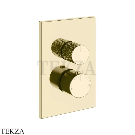 Gessi Habito INTRECCIO Смеситель для душа 3 потока, внешняя часть 70139-710, Brass PVD