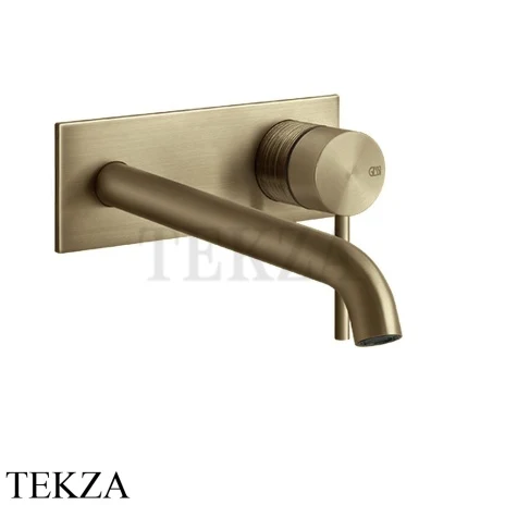 Gessi 316 TRAME Смеситель для раковины, внешняя часть, 17-20 см 54390-791, Deep Bronze Brushed PVD