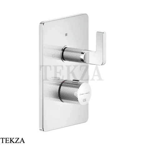 Gessi INCISO SHOWER Термостатический смеситель, 2 потока, внешняя часть 58134-031, хром глянец