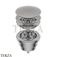 Ritmonio Донный клапан для раковины CLIC-CLAC E0BA0176S/F IX, Brushed steel