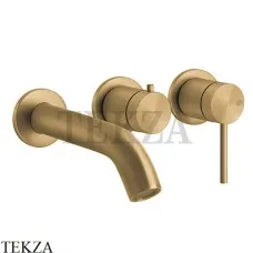 Gessi 316 BATH Смеситель для ванны, внешняя часть 54140-727, Brushed Brass (снято с производства)