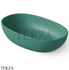 Dea Design Washbasins Раковина настольная овальная Solid Surface DD9078 600 10, Green №10