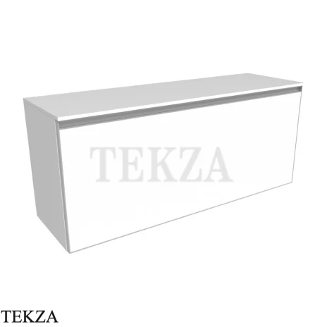 Flaminia Cubika тумба под раковину подвесная 120×37×50 см, 1 ящик, белый матовый