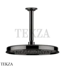 Gessi VENTI20 Верхний душ 300 с потолочным креплением 65153-706, Black Metal Gessi VENTI20 Верхний душ 300 с потолочным креплением 65153-706, Black Metal