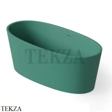 Dea Design Nature Ванна отдельностоящая овальная 160x75 Solid Surface DD8617 1600 10, Green №10