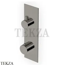 Zucchetti Pan Термостат для душа, 1 выход, внешняя часть ZT28659.C50, metal black