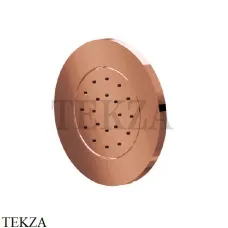 Newform Боковая форсунка круглая, встраиваемая 562.58.061, PVD Copper bronze