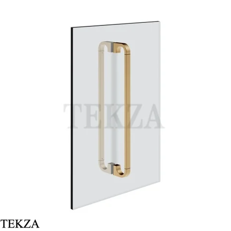 Gessi Perle Полотенцедержатель для крепления на стекло, 30 см 74631-726, бронза Brushed